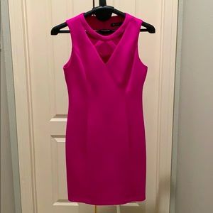 Guess Pink Sheath Sleeveless Dress
